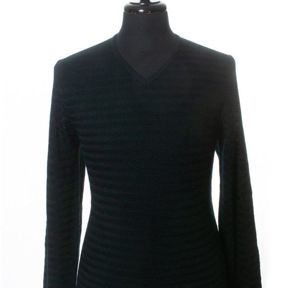 Joop! Deep Navy Blue JK-18 Nathan V-Neck Sweater - Picture 7 of 10